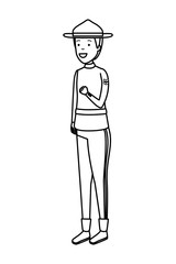 canadian officer ranger avatar character