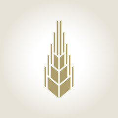 Spica icon. Vector farm element