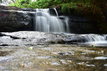 Fototapeta premium Vattakanal Water Falls in Kodaikanal Hill station of India