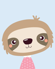Cute sloth.