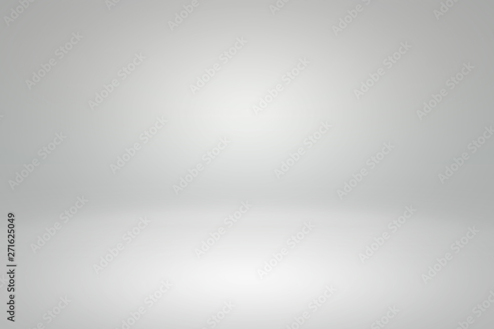 Aufkleber abstract background light gray gradient studio for backdrop design bokeh composition for , website, 