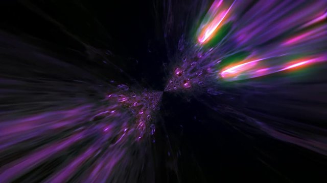 Hyperspace warp speed alien space orbs interstellar abstract seamless animation.mov
