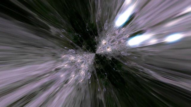 Warp speed hyperspace wormhole interstellar abstract seamless animation.mov