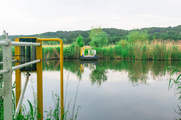 Dutch polder landscape in Ooij