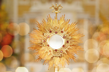 Ostensorial adoration in the catholic church