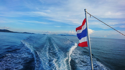 Thailand transport ferry ship travel 