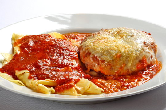 Pappardelle with Polpetone