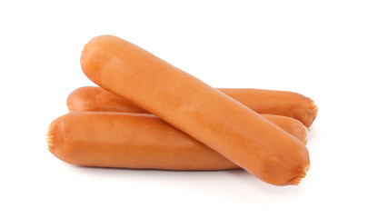 Hot dog isolated on white background