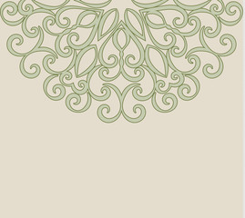 Mandala pattern background.