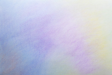 Abstract colorful background, closeup. Painted sheet of paper