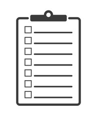 Checklist icon.Vector