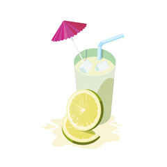 fresh lemon juice fruit cocktail