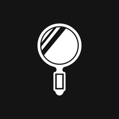 Mirror Icon vector logo, illustration, vector sign symbol for design