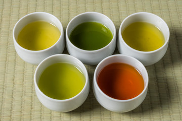 日本のお茶　green tea made in Japan
