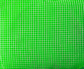 Bright green texture with square sections