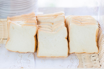 sliced whole wheat bread breakfast