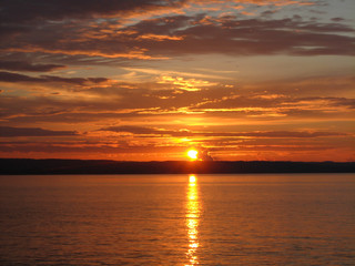 A photo of a beautiful sunset.