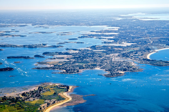 sud Finist&egrave;re, les Gl&eacute;nanset le Golfe du Morbihan
