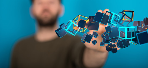 data code binary concept