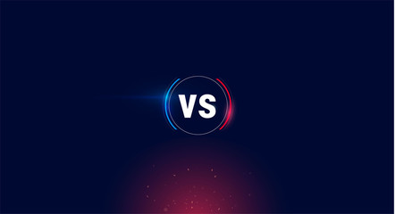 versus logo vs letters for sports and fight competition. MMA, UFS, Battle, vs match, game concept competitive vs. eps 10 Vector illustration
