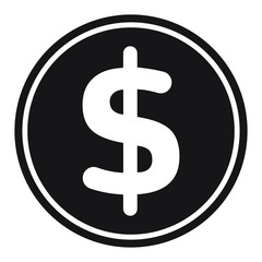 money icon, cash icon, vector illustration
