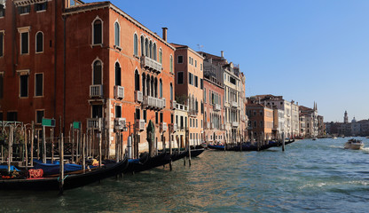 Obraz na płótnie Canvas Historical Palazzos in Venice, Italy