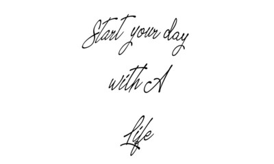 Positive vibes, typography for print or use as poster, card, flyer or T shirt