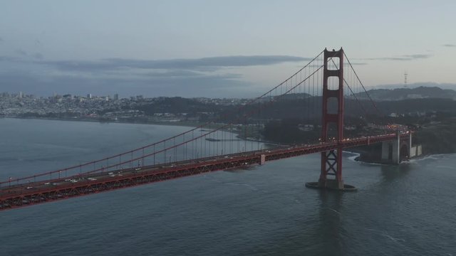 Golden Gate Bridge, aerial