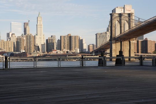skyscrapers waterfront building