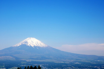 Fototapeta na wymiar 富士山、静岡、日本、景色