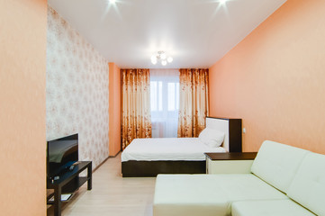 Russia, Moscow- september 20, 2017: interior room apartment.