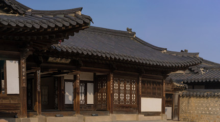 Fototapeta na wymiar Korean temple