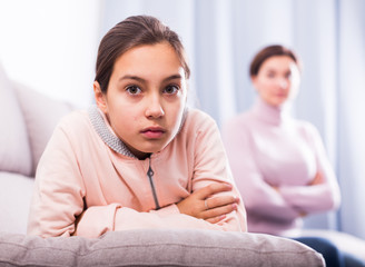 Mother and daughter take offense