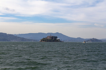 Alcatraz island in San Francisco