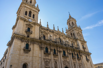 Fototapeta premium Assumption of the Virgin Cathedral (Santa Iglesia Catedral - Museo Catedralicio), Jaen, Andalucia, Spain