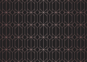 Vector Modern Seamless Pattern. Monochrome Retro Texture. Hipster Geometric Background.