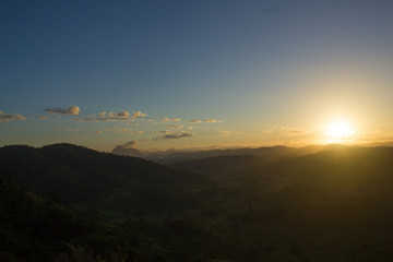 Obraz premium Central de Minas - Nascer do Sol