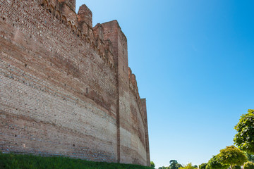 The town of Cittadella in Italy