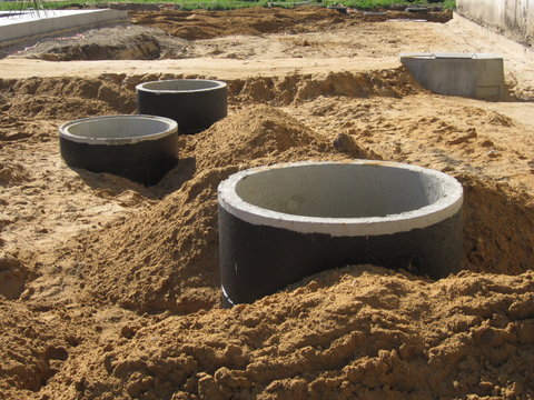 mounted water collection wells