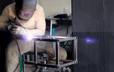 welder at work