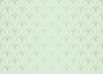 Nahtloses Muster des klassischen Art Deco. Geometrische stilvolle Verzierung. Vektor antike Textur. © Daniela Iga