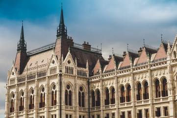 Fototapeta premium Parliament in Budapest, Hungary