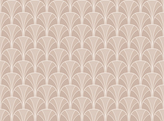 Art deco seamless pattern. Abstract vector background. Geometric elegant texture.
