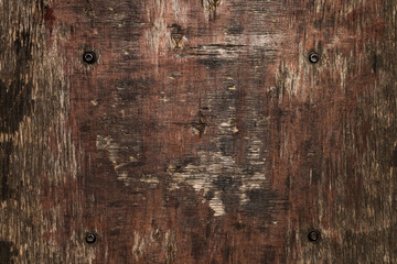 Background, texture of the old plywood, wood cover.