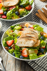 Healthy Homemade Strawberry Poppyseed Salad