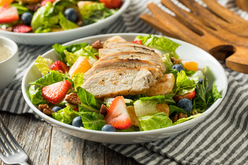 Healthy Homemade Strawberry Poppyseed Salad
