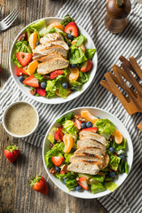 Healthy Homemade Strawberry Poppyseed Salad