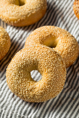 Homemade Sesame Seed Bagels