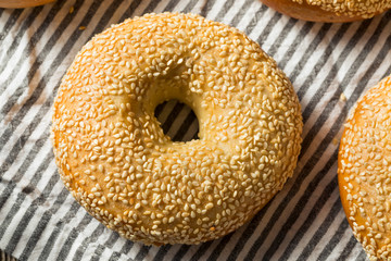 Homemade Sesame Seed Bagels