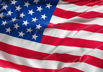 United states of america banner. Flag of USA. 